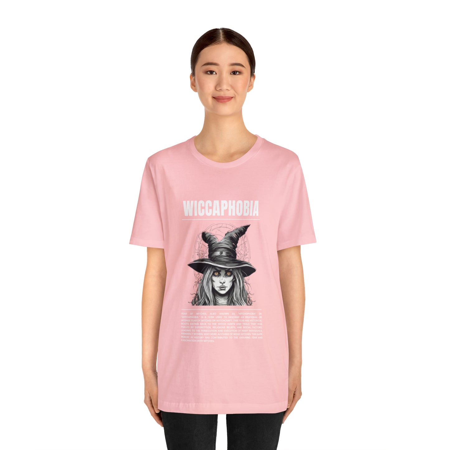 Wiccaphobia Fear of Witches Halloween Tee