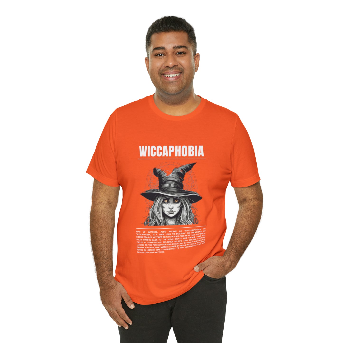 Wiccaphobia Fear of Witches Halloween Tee