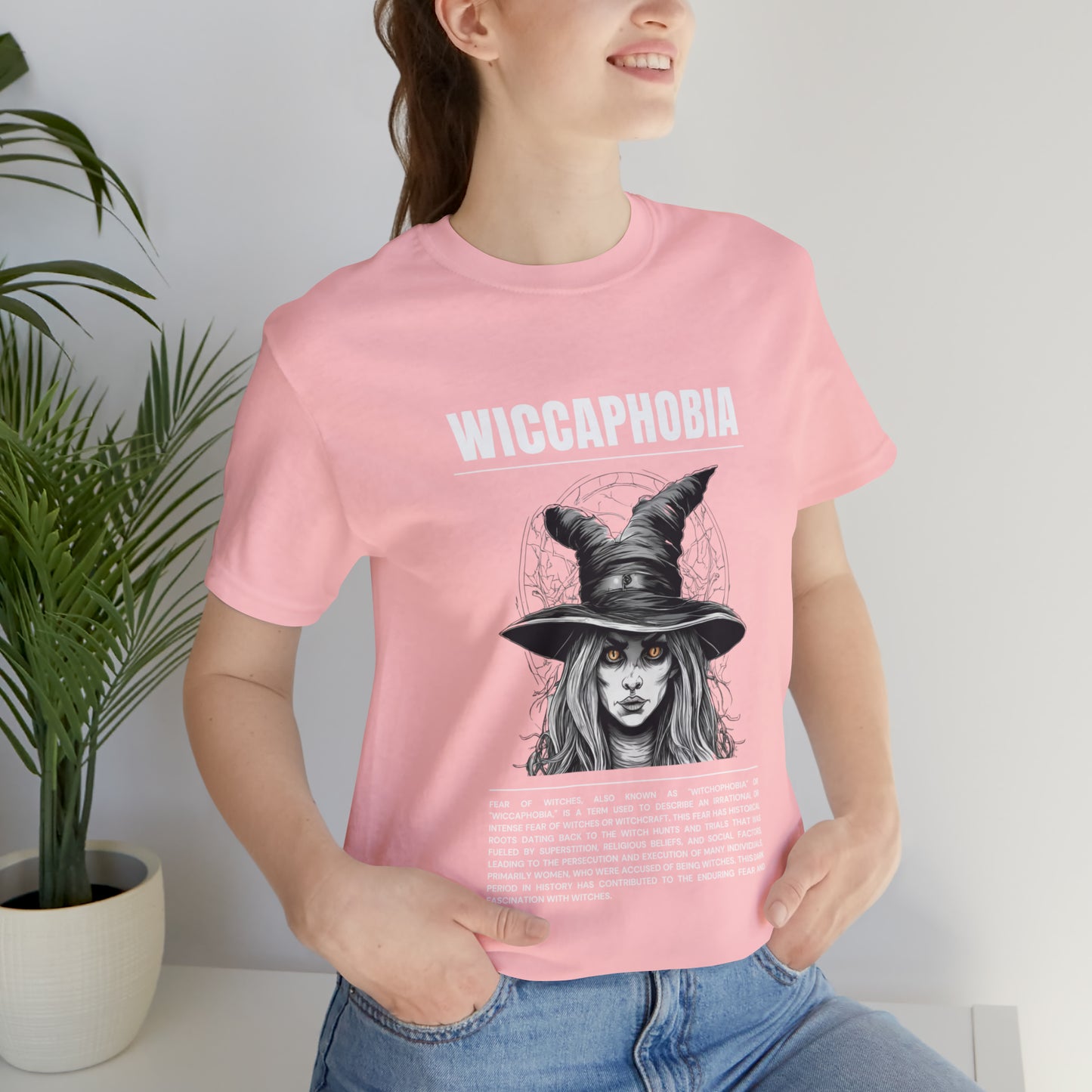 Wiccaphobia Fear of Witches Halloween Tee