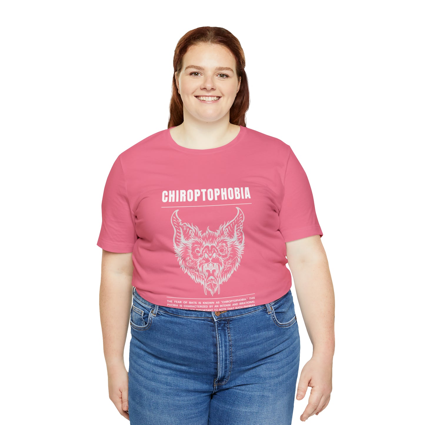 Chiroptophobia Fear of Bats Tee