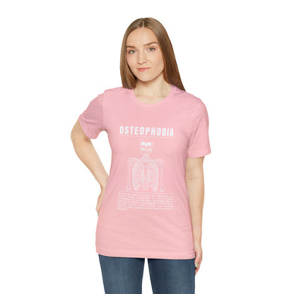 Osteophobia Fear of Bones Tee