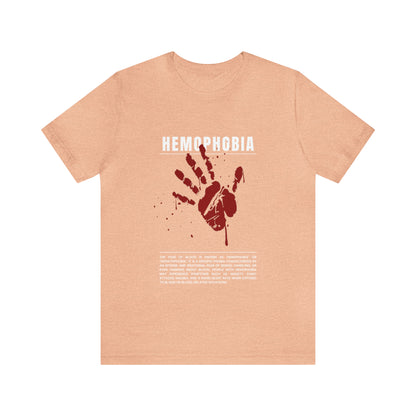 Hemophobia Fear of Blood Halloween Tee