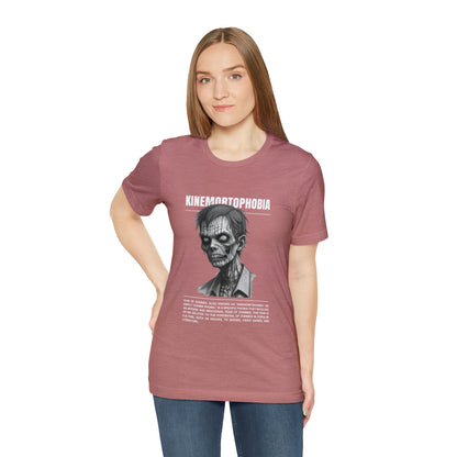 Kinemortophobia Fear of Zombies Halloween Tee