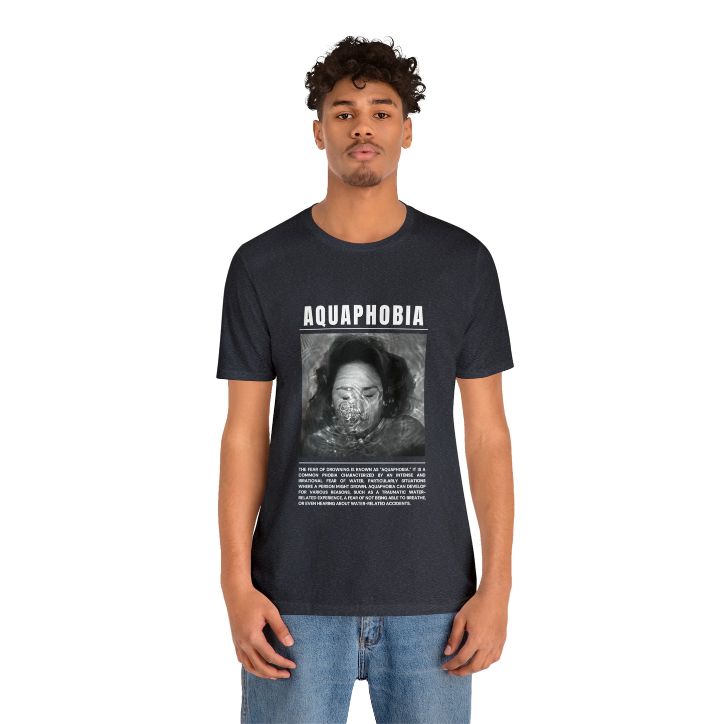 Aquaphobia Fear of Drowning Halloween Tee