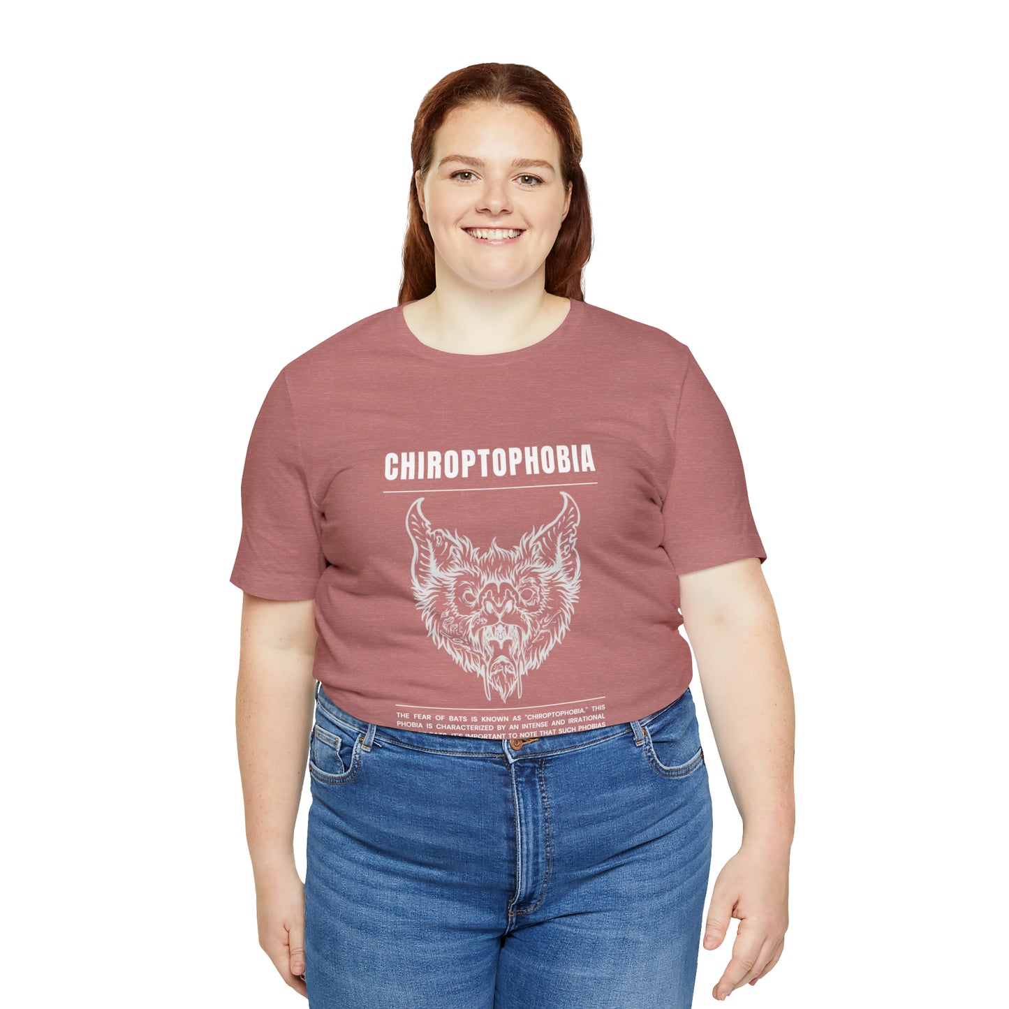 Chiroptophobia Fear of Bats Tee