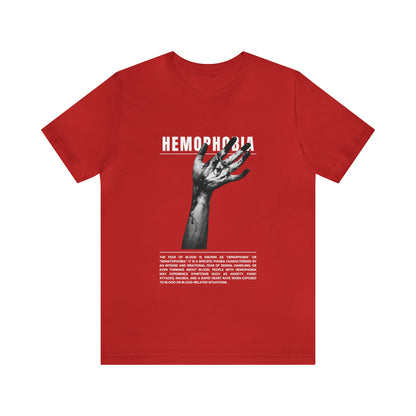 Hemophobia Fear of Blood Halloween Tee