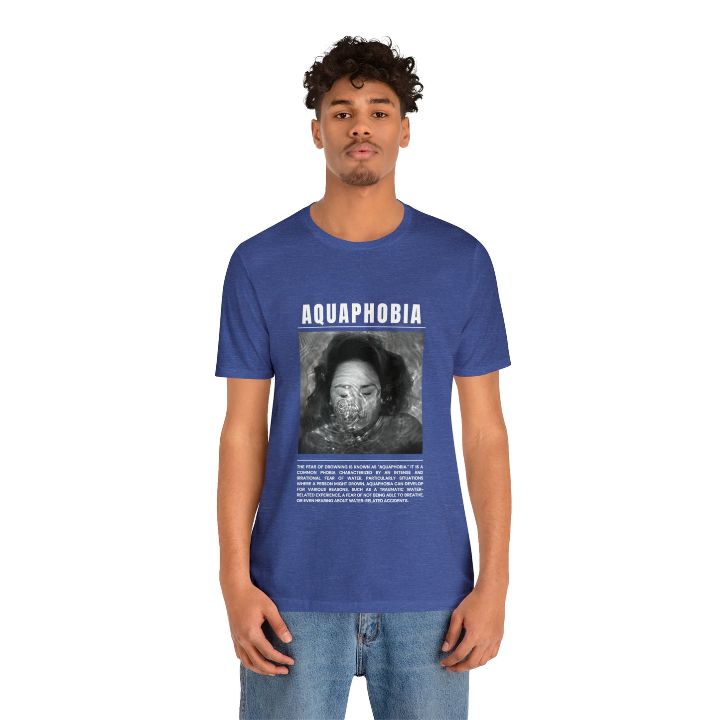 Aquaphobia Fear of Drowning Halloween Tee