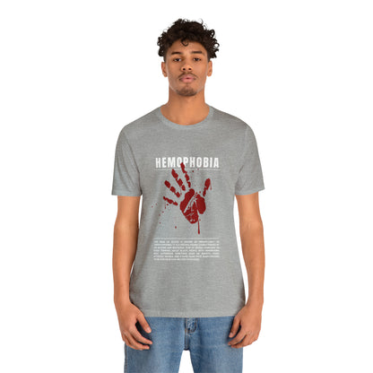 Hemophobia Fear of Blood Halloween Tee