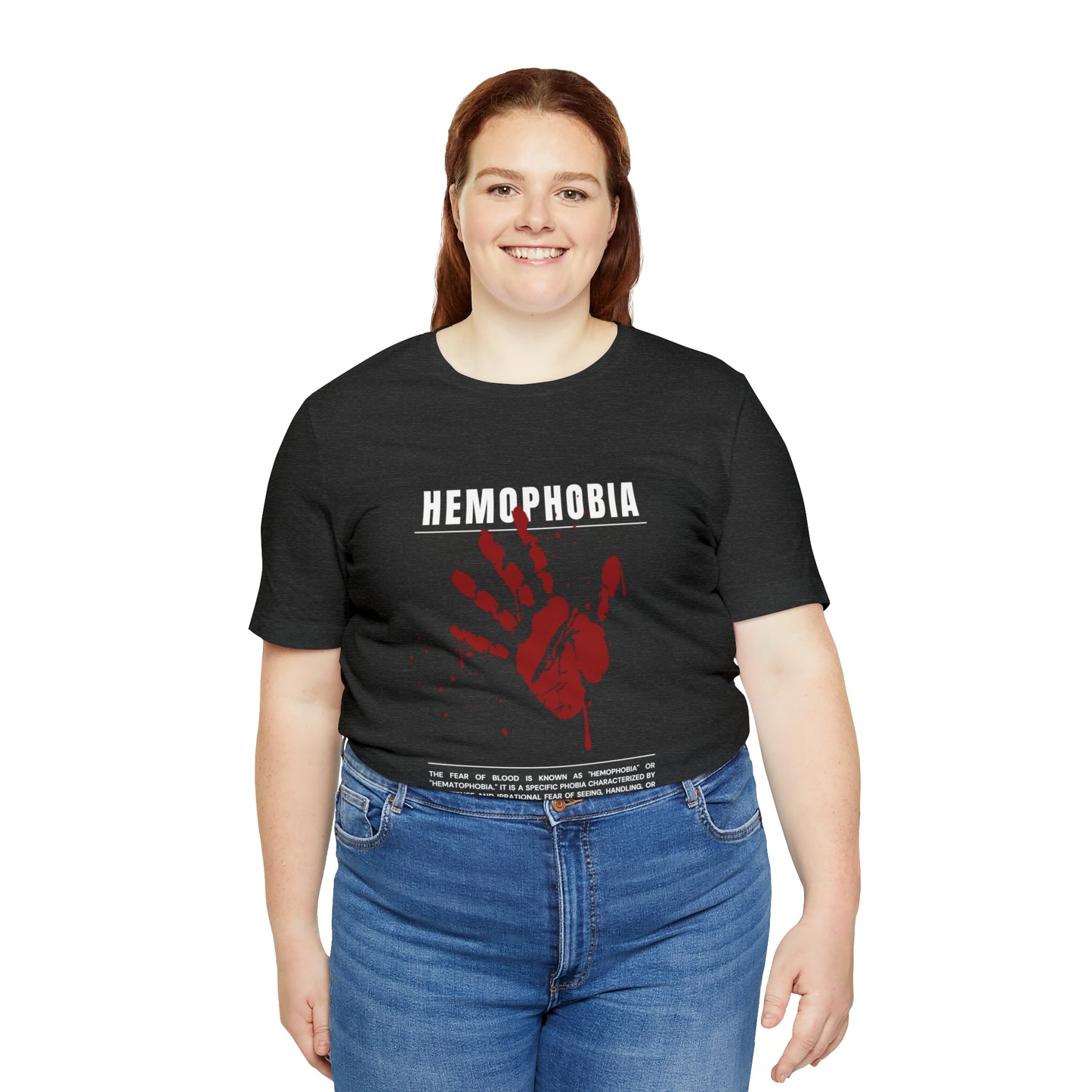 Hemophobia Fear of Blood Halloween Tee