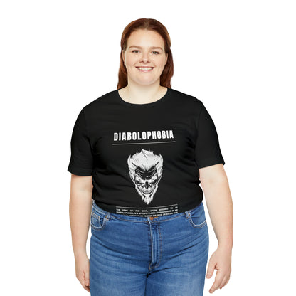 Diabolophobia Fear of The Devil Halloween Tee