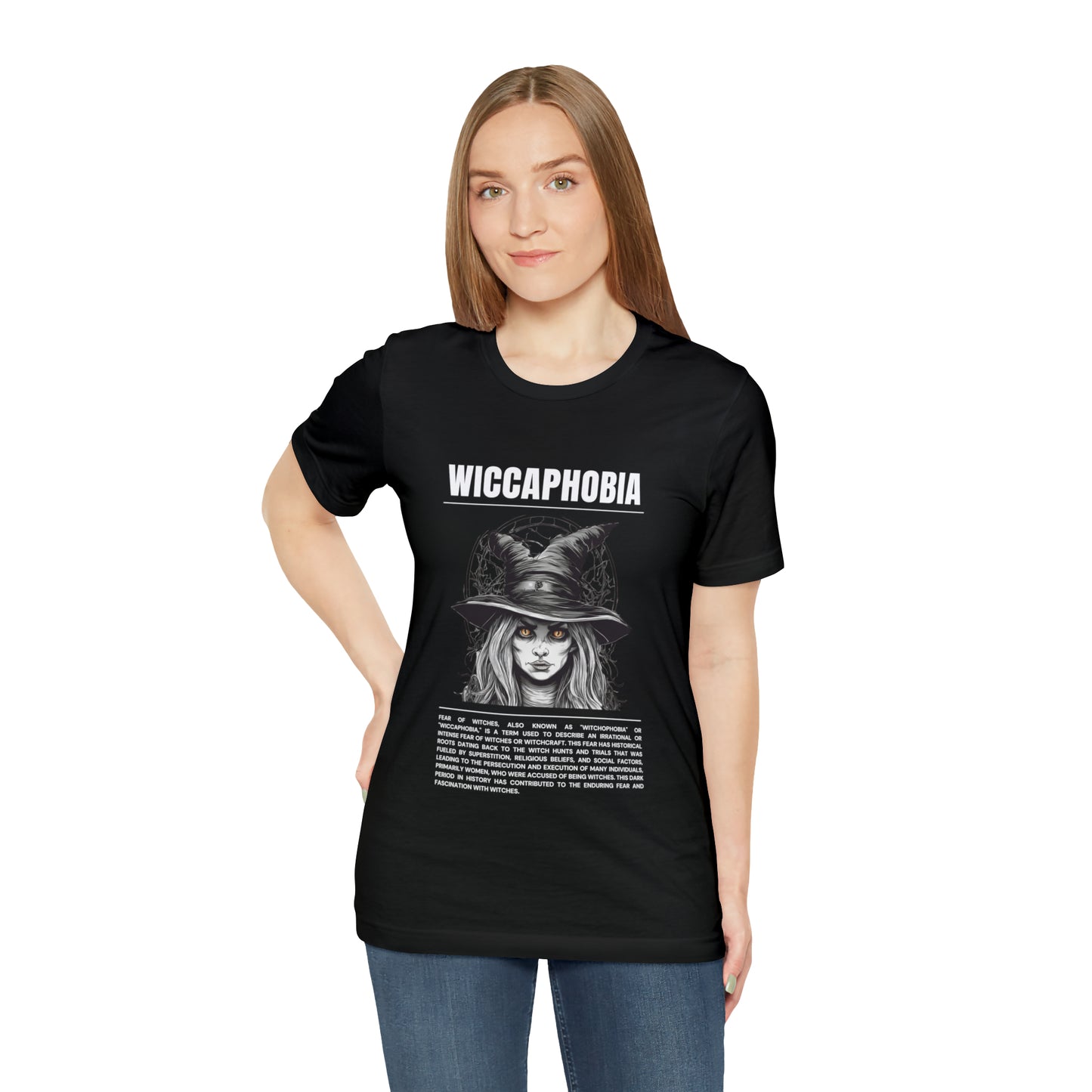 Wiccaphobia Fear of Witches Halloween Tee