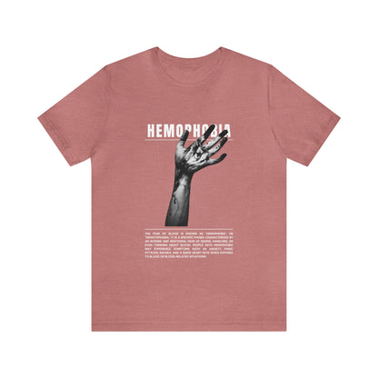 Hemophobia Fear of Blood Halloween Tee