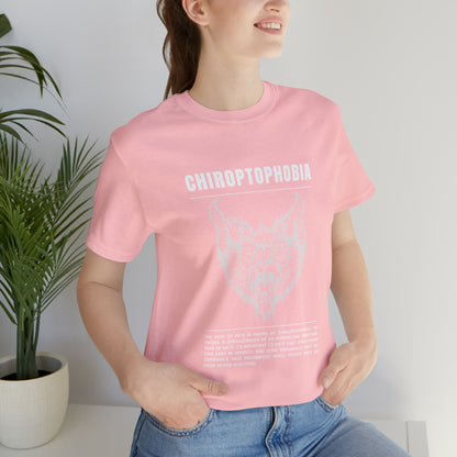 Chiroptophobia Fear of Bats Tee