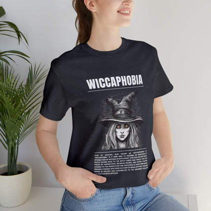 Wiccaphobia Fear of Witches Halloween Tee