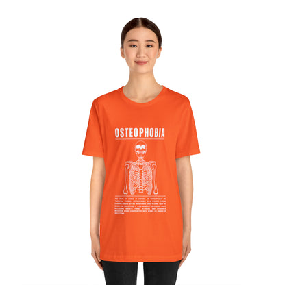 Osteophobia Fear of Bones Tee