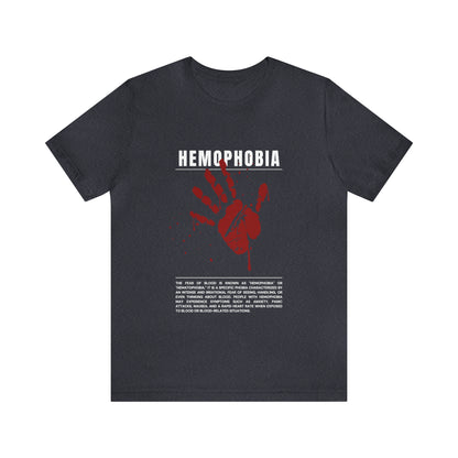 Hemophobia Fear of Blood Halloween Tee