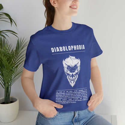 Diabolophobia Fear of The Devil Halloween Tee