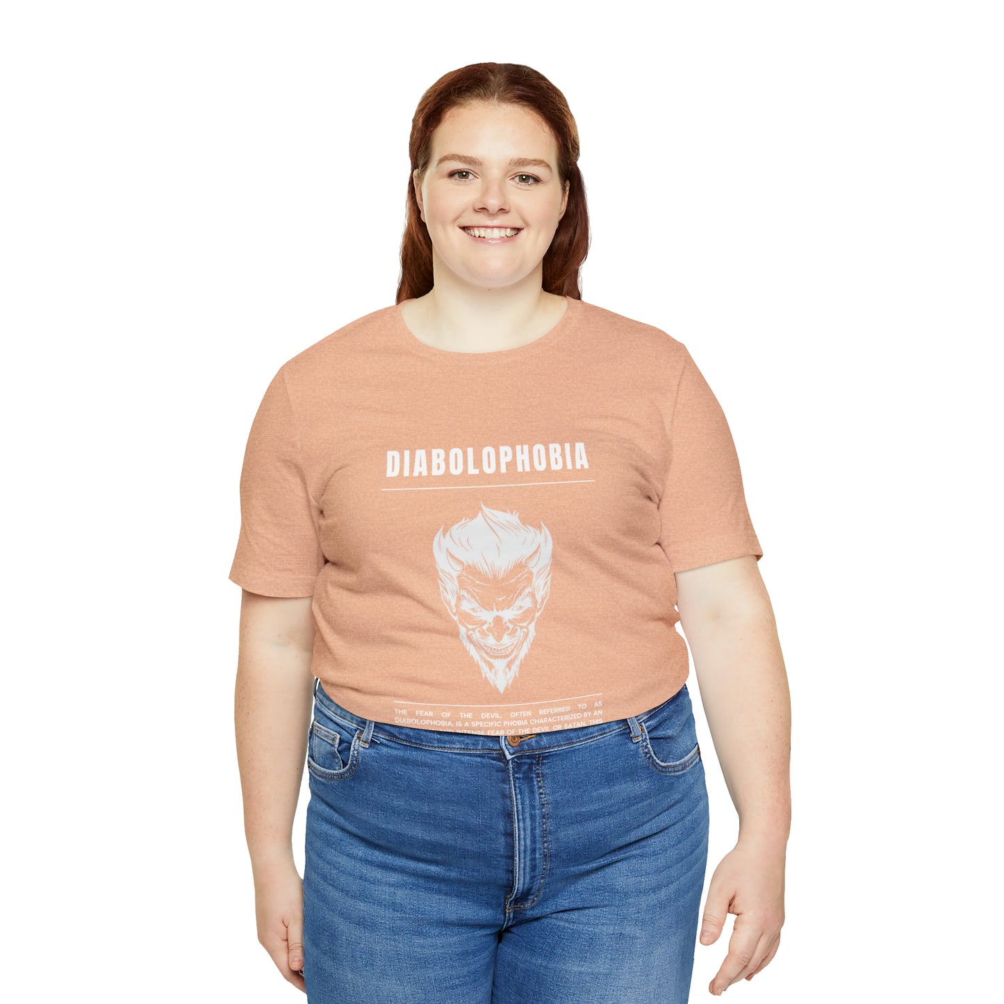 Diabolophobia Fear of The Devil Halloween Tee