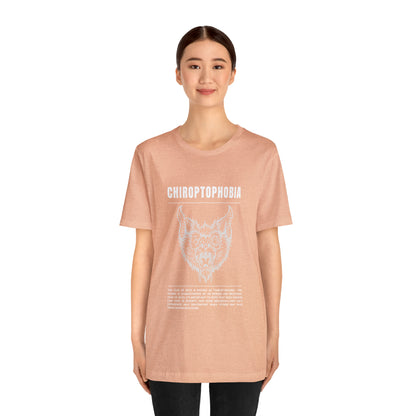 Chiroptophobia Fear of Bats Tee