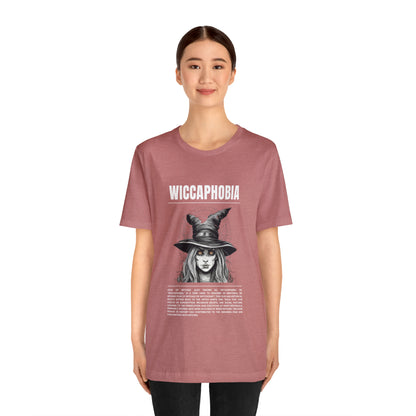 Wiccaphobia Fear of Witches Halloween Tee