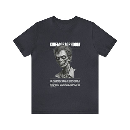 Kinemortophobia Fear of Zombies Halloween Tee