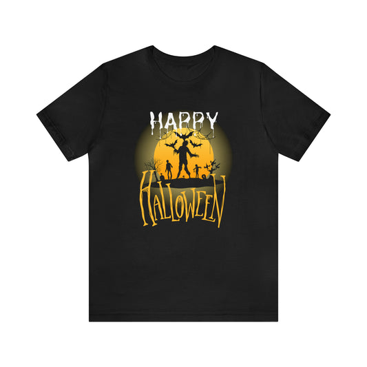 Happy Halloween Graveyard Tee