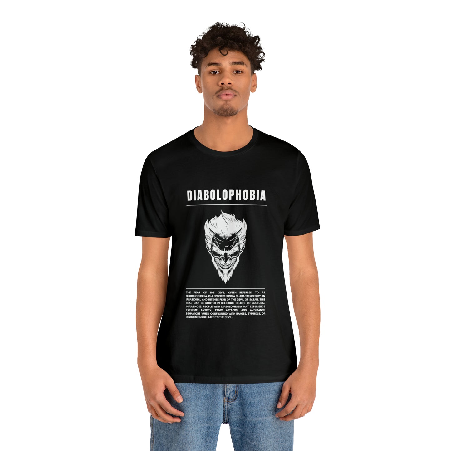 Diabolophobia Fear of The Devil Halloween Tee