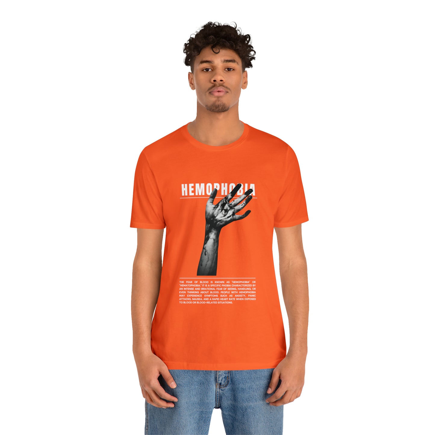 Hemophobia Fear of Blood Halloween Tee