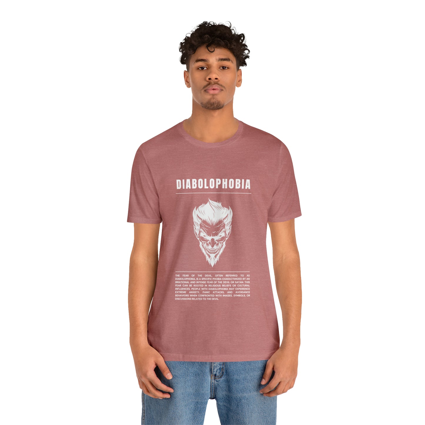 Diabolophobia Fear of The Devil Halloween Tee