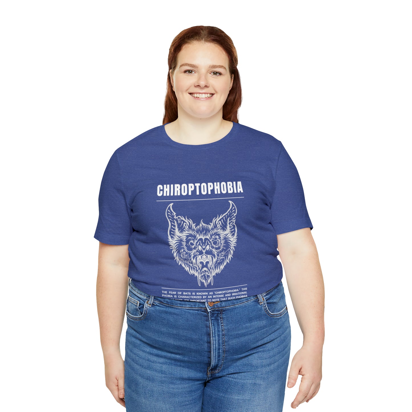 Chiroptophobia Fear of Bats Tee