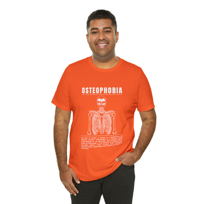 Osteophobia Fear of Bones Tee