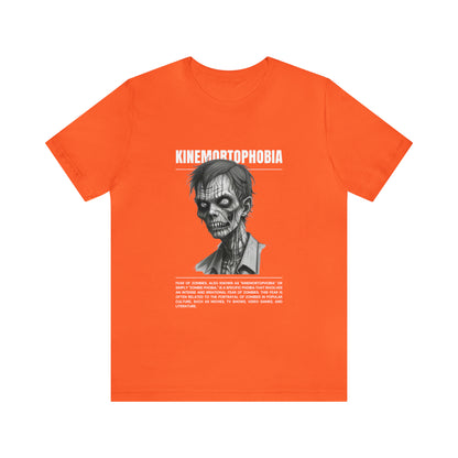 Kinemortophobia Fear of Zombies Halloween Tee