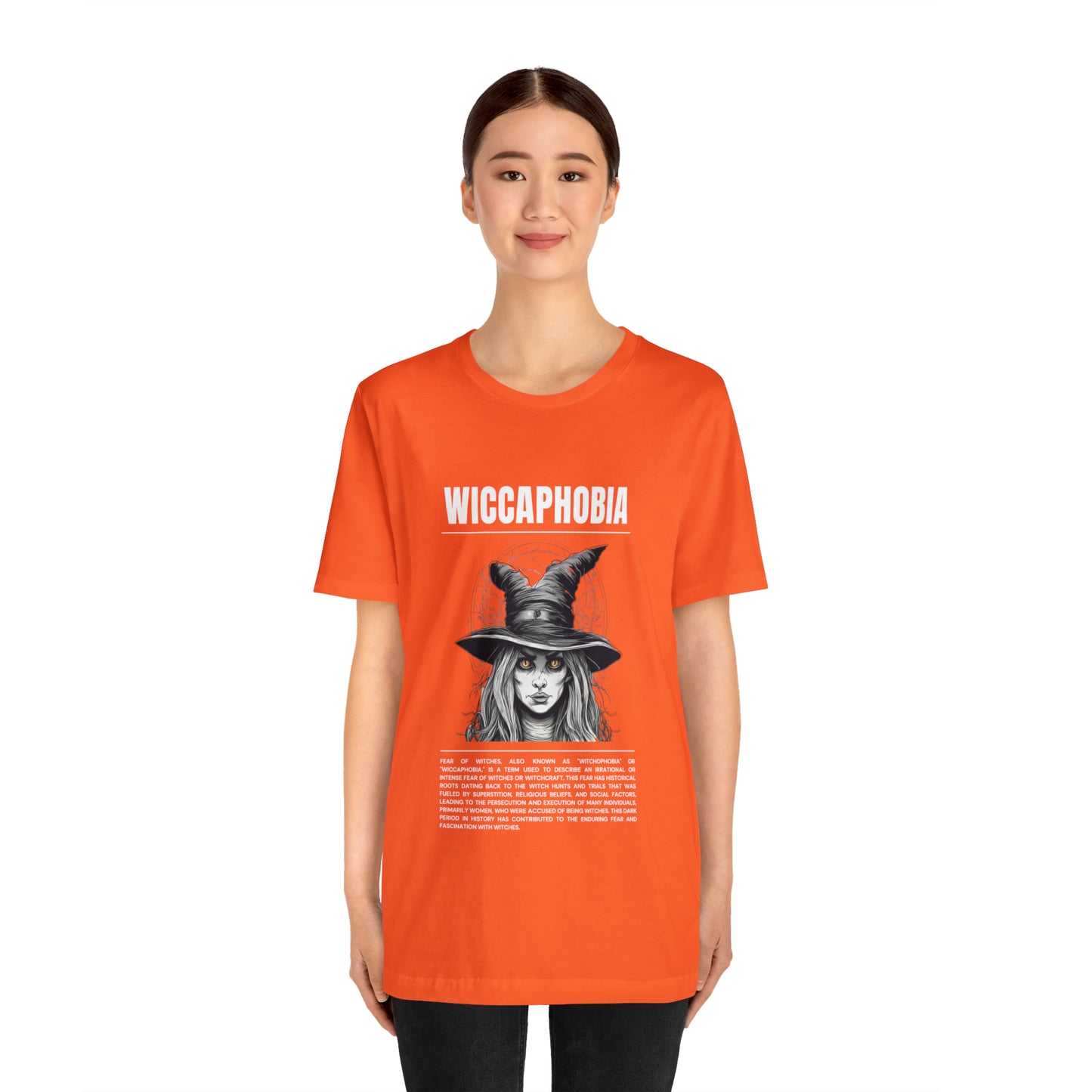 Wiccaphobia Fear of Witches Halloween Tee