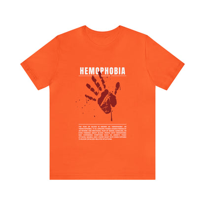 Hemophobia Fear of Blood Halloween Tee