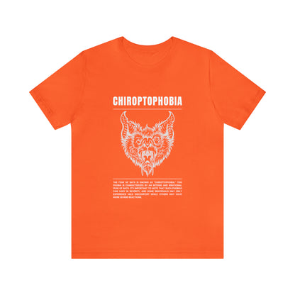 Chiroptophobia Fear of Bats Tee