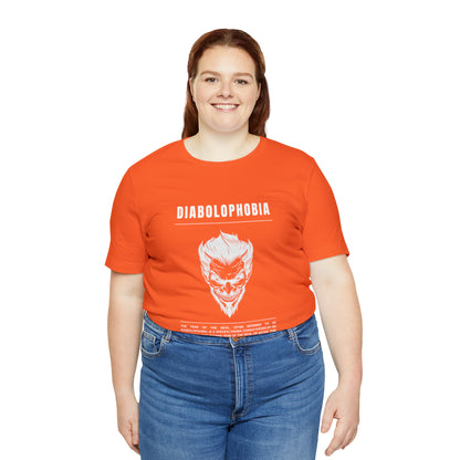 Diabolophobia Fear of The Devil Halloween Tee