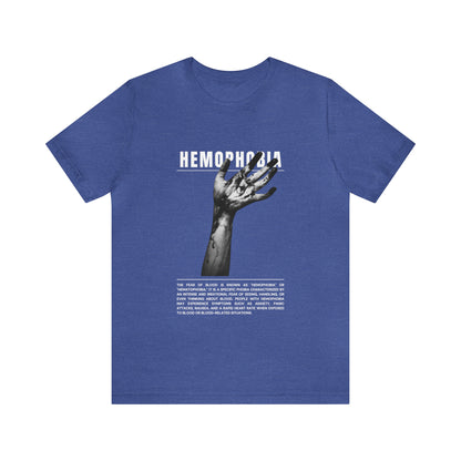 Hemophobia Fear of Blood Halloween Tee