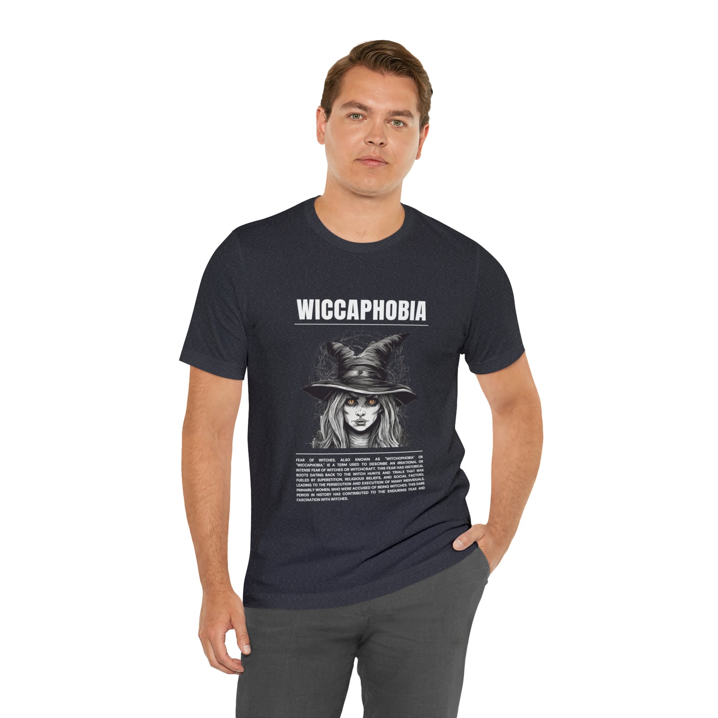 Wiccaphobia Fear of Witches Halloween Tee