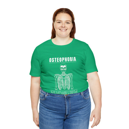 Osteophobia Fear of Bones Tee