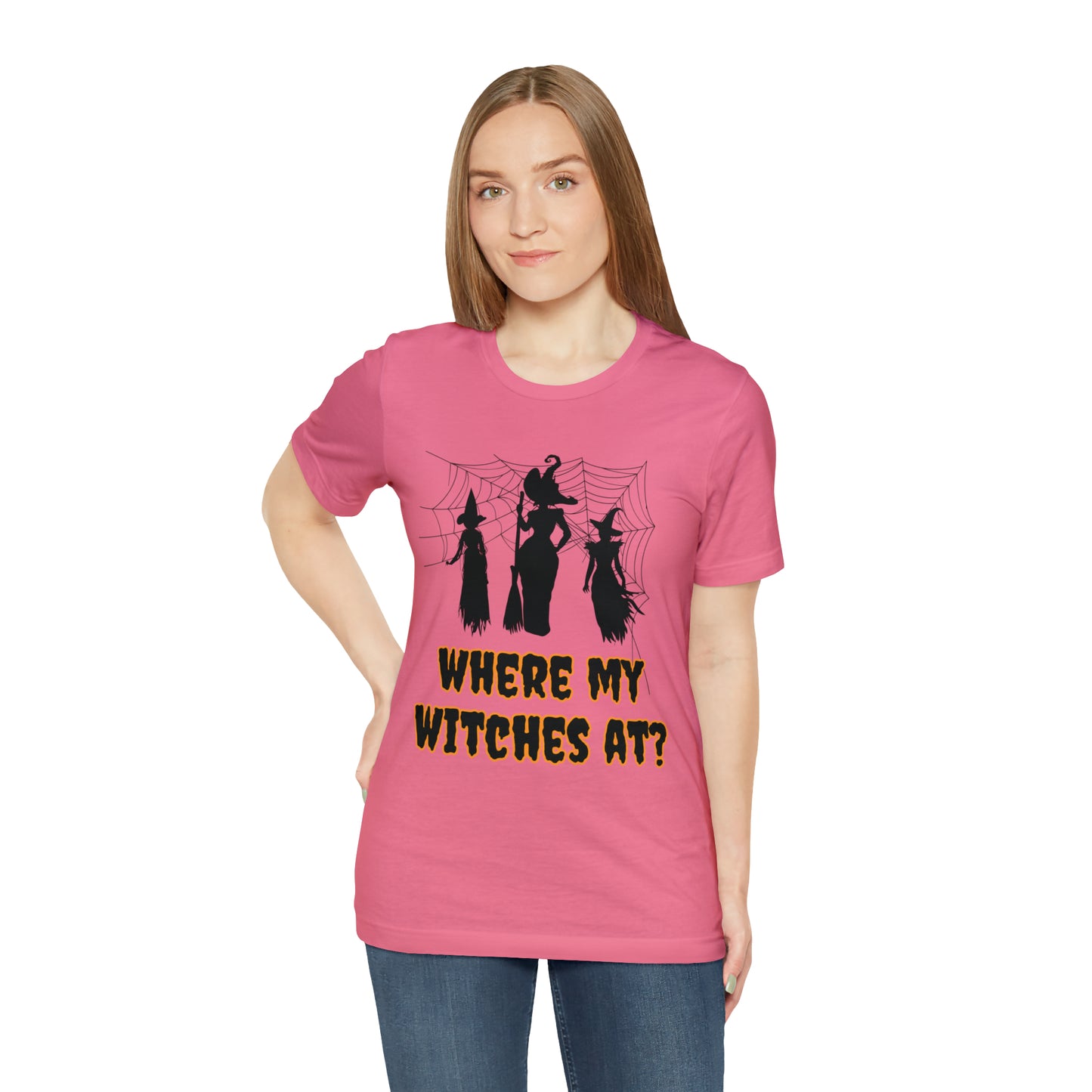 Where My Witches At? Halloween Tee