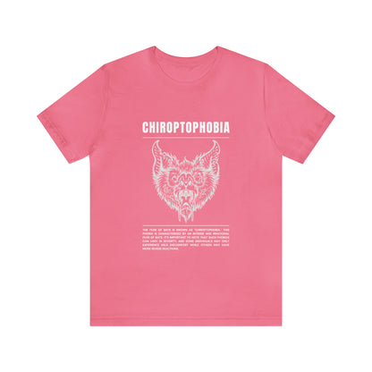 Chiroptophobia Fear of Bats Tee