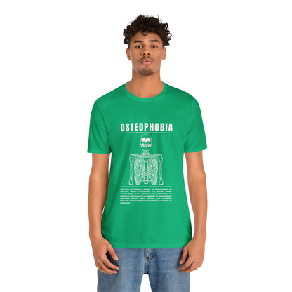 Osteophobia Fear of Bones Tee