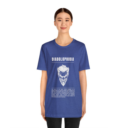 Diabolophobia Fear of The Devil Halloween Tee