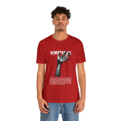 Hemophobia Fear of Blood Halloween Tee