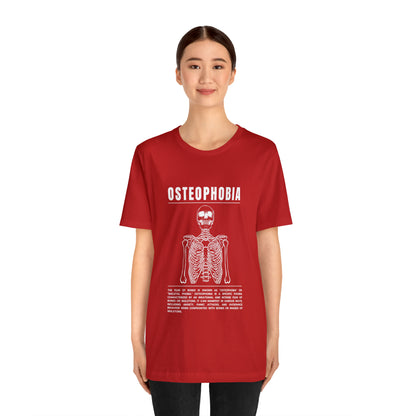 Osteophobia Fear of Bones Tee