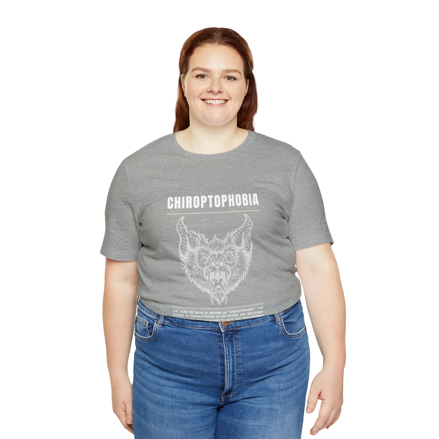 Chiroptophobia Fear of Bats Tee