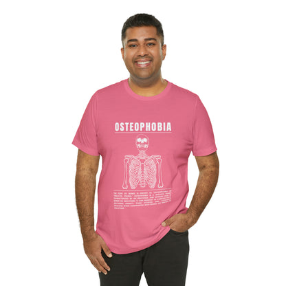 Osteophobia Fear of Bones Tee