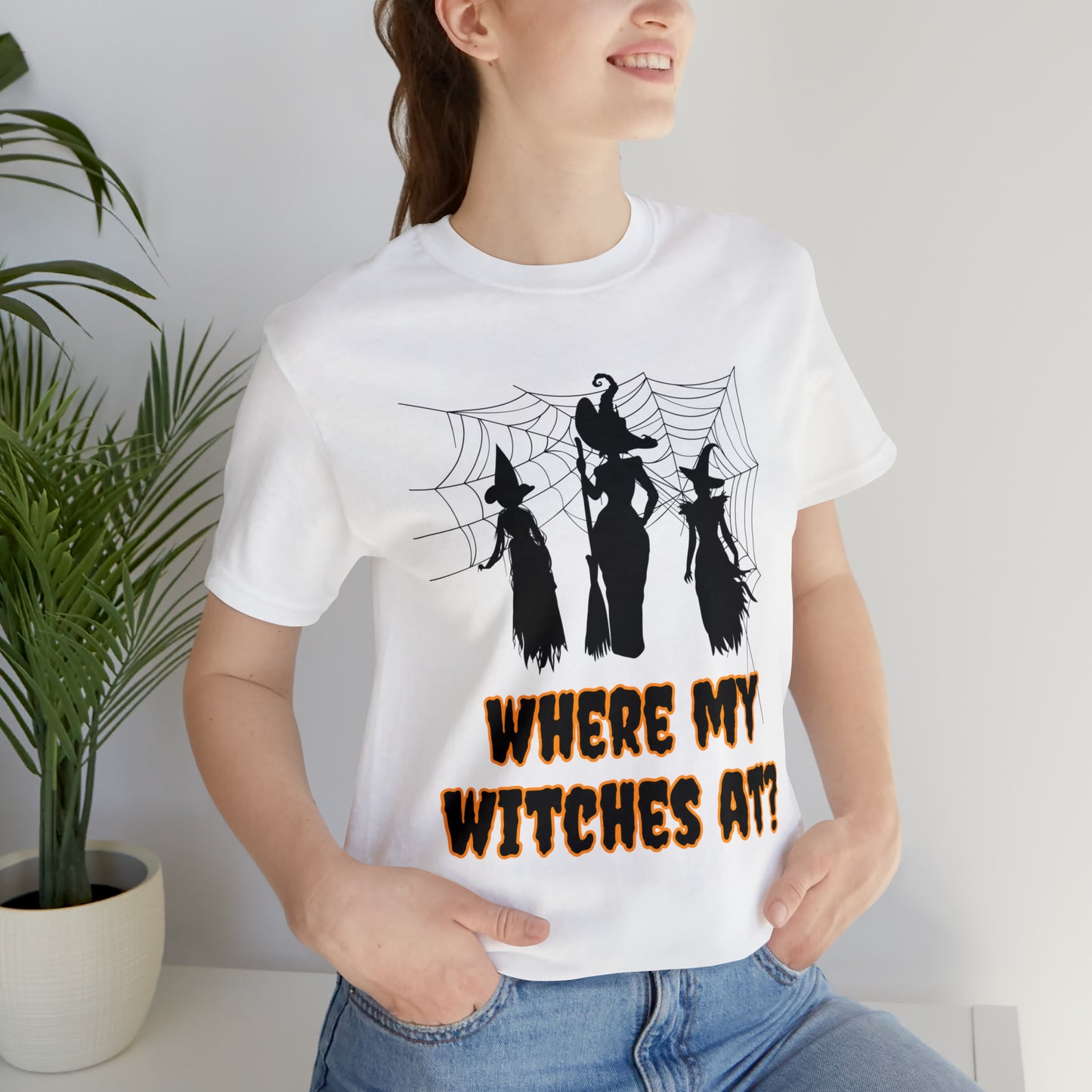 Where My Witches At? Halloween Tee