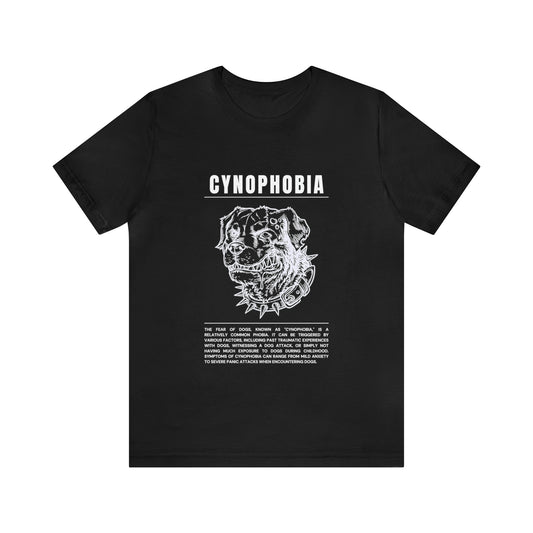 Cynophobia Fear of Dogs Halloween Tee