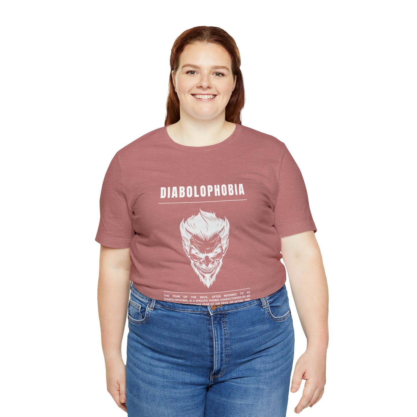 Diabolophobia Fear of The Devil Halloween Tee